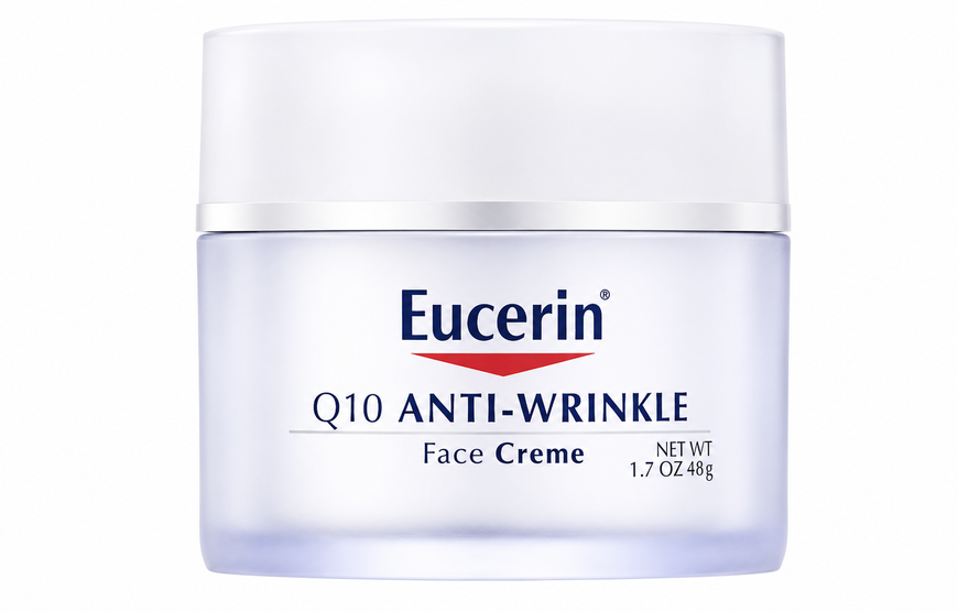 Крем для лица против морщин Q10 Anti Wrinkle от Eucerin 48 г Q10 Eucerin фото