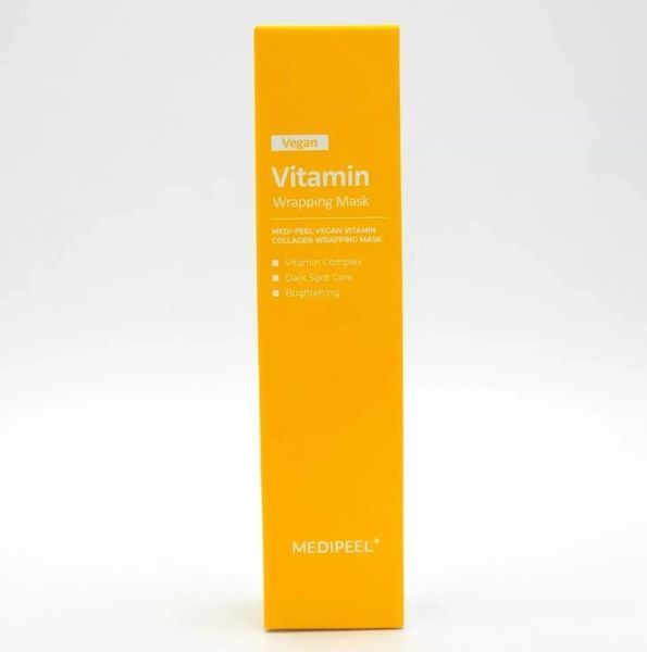 Маска-плівка для обличчя MediPeel Vegan Vitamin Brightening Collagen Wrapping Mask, 70 мл MediPeel Vitamin Collagen фото