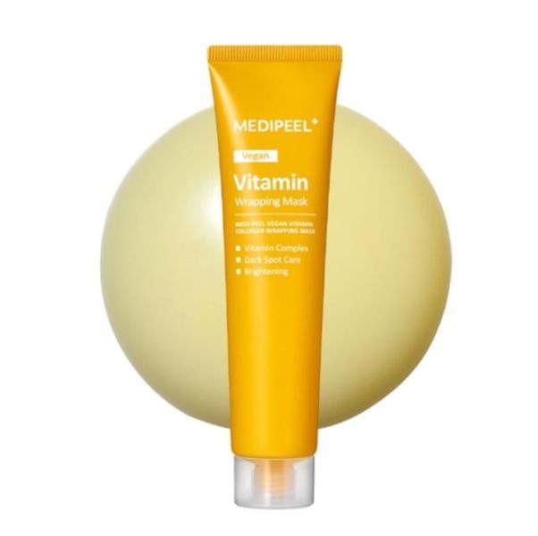Маска-плівка для обличчя MediPeel Vegan Vitamin Brightening Collagen Wrapping Mask, 70 мл MediPeel Vitamin Collagen фото