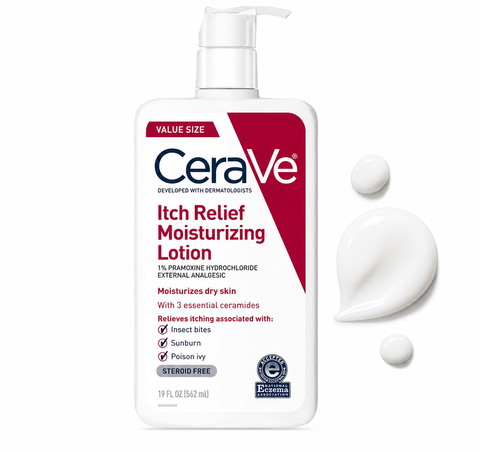 Зволожуючий лосьйон CeraVe Itch Relief Moisturizing Lotion 237 мл Itch Relief Moisturizing Lotion фото