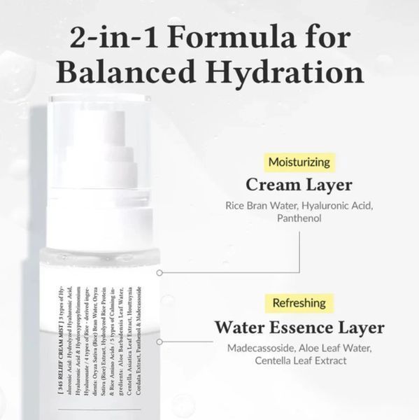 Мист для лица Dr. Althea 345 Relief Cream Mist, 60 мл Relief Cream Mist фото