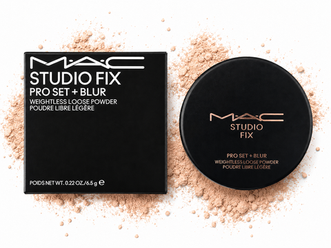 Розсипчаста пудра MAC Studio Fix Pro Set + Blur Weightless Loose Powder 6,5 г Light Light фото