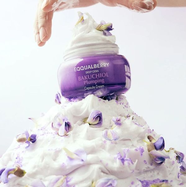 Антивозрастной капсульный крем для лица EQQUALBERRY Bakuchiol Plumping Capsule Cream, 50 мл Plumping Capsule Cream фото