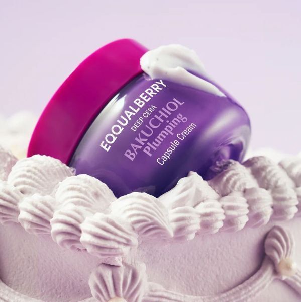 Антивозрастной капсульный крем для лица EQQUALBERRY Bakuchiol Plumping Capsule Cream, 50 мл Plumping Capsule Cream фото