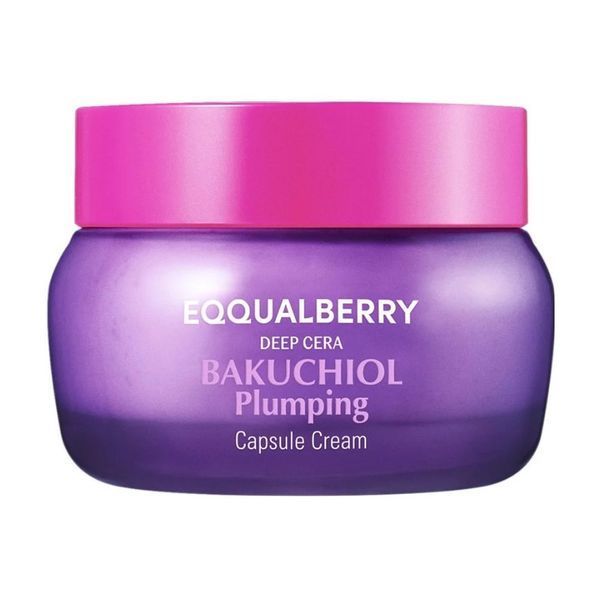 Антивозрастной капсульный крем для лица EQQUALBERRY Bakuchiol Plumping Capsule Cream, 50 мл Plumping Capsule Cream фото
