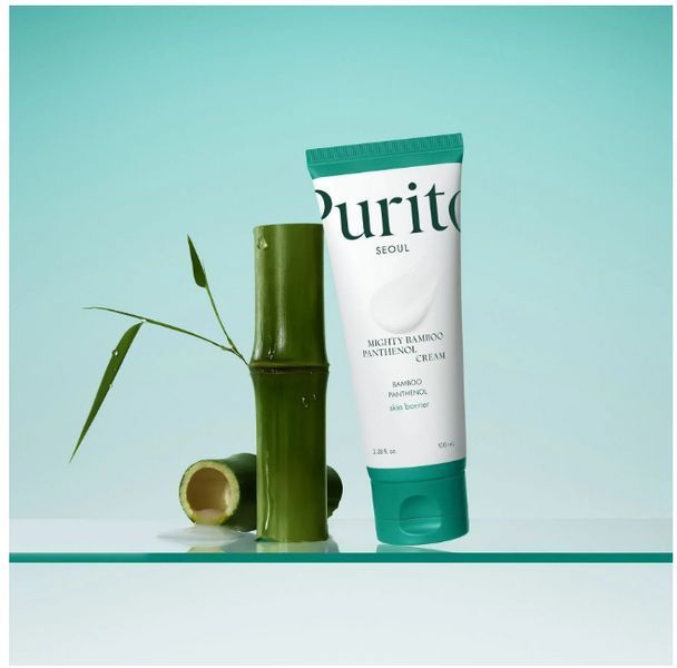 Крем для лица с пантенолом Purito Seoul Mighty Bamboo Panthenol Cream, 100 мл Purito 100 фото