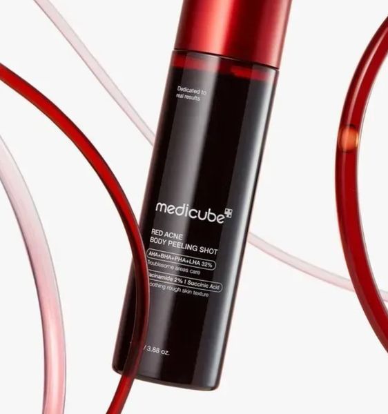 Пілінг-спрей для тіла Medicube Red Body Peeling Shot, 110 г Medicube Red Body Peeling Shot фото