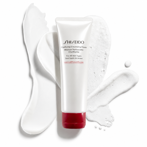 Пінка з білою глиною Shiseido Clarifying Cleansing Foam 125мл Clarifying Cleansing фото