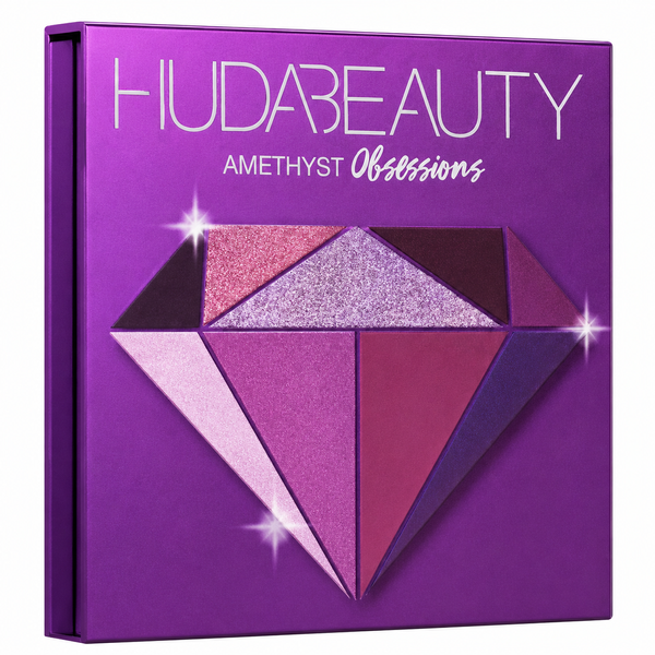 Палітра тіней Huda Beauty Obsessions Amethyst Amethyst фото