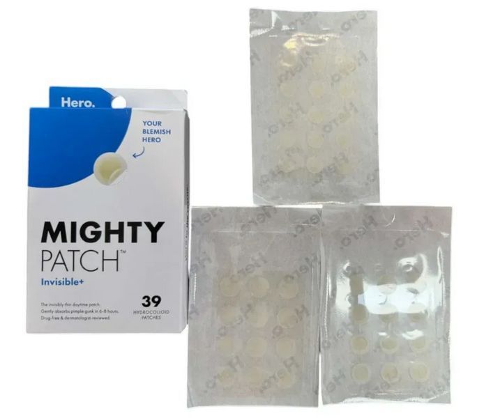 Пластырь от воспалений Hero Cosmetics Mighty Patch Invisible+ 39 шт Invisible+ 39 фото
