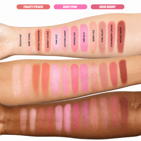 Палетка румян Huda Beauty Blush Filter Blurring Blushlighters Palette Toasty Peach 7,5 г Toasty Peach фото