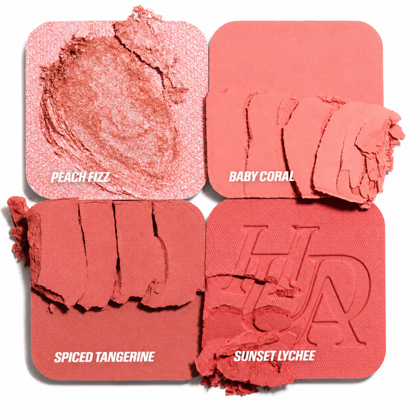 Палетка румян Huda Beauty Blush Filter Blurring Blushlighters Palette Toasty Peach 7,5 г Toasty Peach фото
