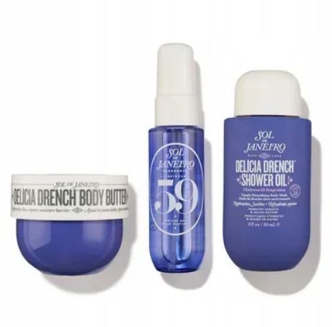 Дорожный комплект для тела Sol de Janeiro Del&iacute;cia Drench Jet Set Del&iacute;cia Drench Jet Set фото