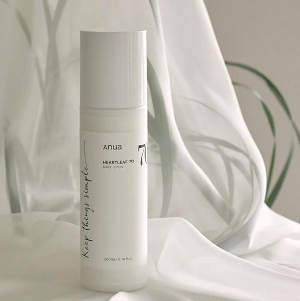 Зволожувальний лосьйон для обличчя ANUA Heartleaf 70 Daily Lotion 200 мл 70 DAILY  фото