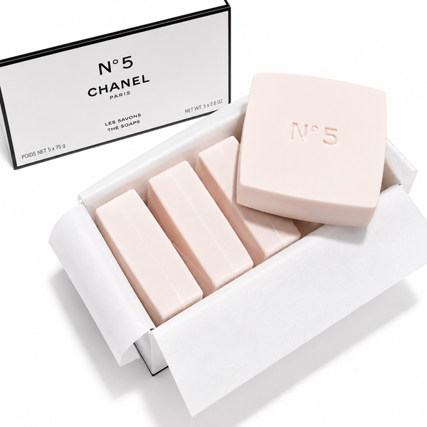 Набір твердого мила Chanel Les Savons 5 The Soaps 75g x 5 The Soaps 5 фото