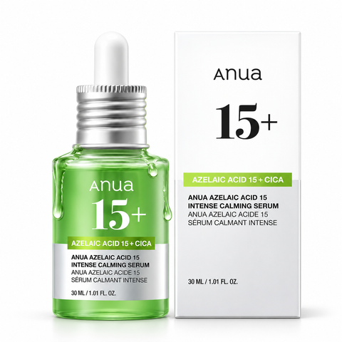 Сыворотка для лица ANUA Azelaic Acid 15 + Cica Intense Calming Serum 30 мл Acid 15+ фото