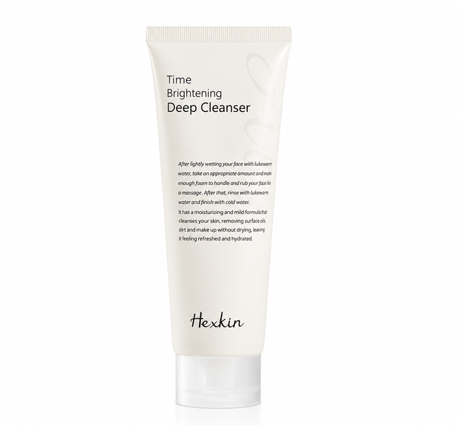 Пінка для вмивання обличчя Hexkin Time Brightening Deep Cleanser, 120 мл Brightening Deep Cleanser фото