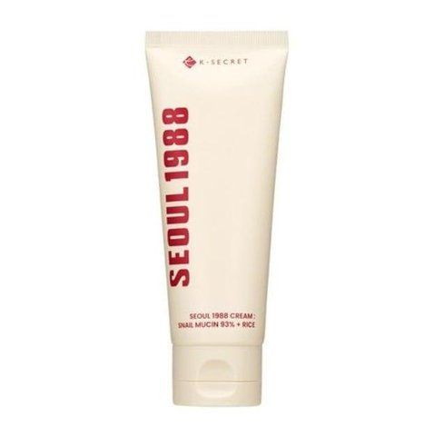 Крем для обличчя K-SECRET Seoul 1988 Cream: Snail Mucin 93% + Rice, 100 мл K-SECRET Cream  93% фото
