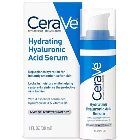 CeraVe Hydrating Увлажняющая сыворотка с гиалуроновой кислотой для всех типов кожи лица 30 мл CeraVe Hydrating фото