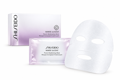 Осветляющая тканевая маска для лица Shiseido White Lucent Power Brightening Mask 6 шт Power Brightening Mask 6 шт фото