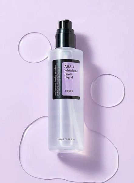 Эссенция для лица с AHA кислотами 7% Cosrx AHA 7 Whitehead Power Liquid 100 мл 7% Cosrx AHA фото