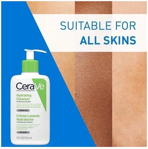 Эмульсия для лица и тела Cerave Hydrating Cleanser Normal To Dry Skin 236 мл Hydrating Cleanser фото