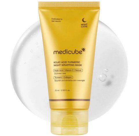 Маска для обличчя Medicube Kojic Acid Turmeric Night Wrapping Mask 75 мл Wrapping Mask фото