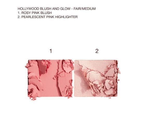 Румяна-хайлайтер 2 в 1 Charlotte Tilbury Blush & Glow Glide Palette Fair-Medium Charlotte Tilbury фото