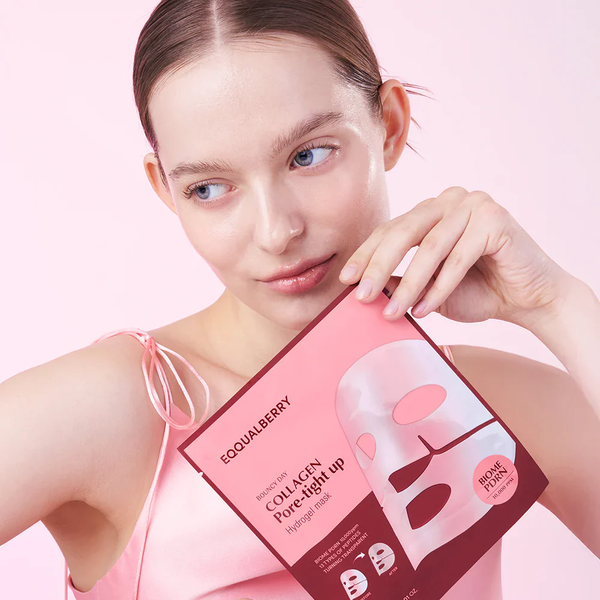 Омолоджувальна гідрогелева маска EQQUALBERRY Collagen Pore Tight Up Hydrogel Mask Collagen Pore Tight Up Hydrogel Mask фото