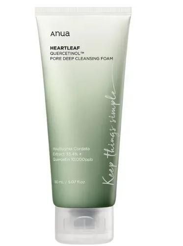Пенка для умывания ANUA Heartleaf Quercetinol Pore Deep Cleansing Foam 150 мл Foam150  фото