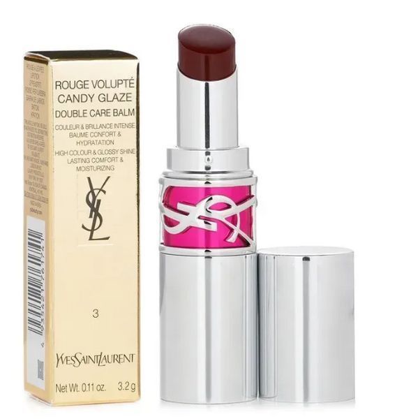 Увлажняющая блеск-помада для губ Yves Saint Laurent Rouge Volupt&eacute; Candy Glaze 3 Cacao no boundary Candy Glaze 3 фото